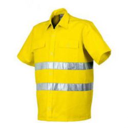 Camisa Alta Visibilidad Amarilla Industrial Starter