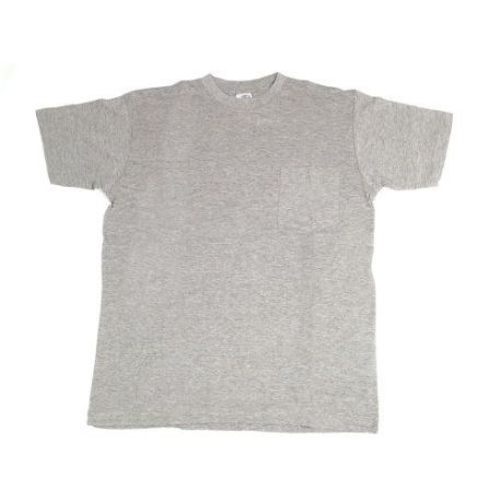 Camiseta Algodón Manga Corta Gris Juba