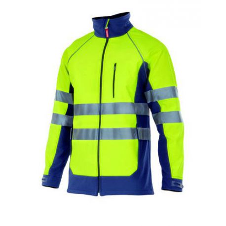 Chaqueta Softshell Alta Visibilidad Bicolor Velilla