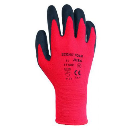 Guante Econit Foam Nylon Palma Nitrilo Juba