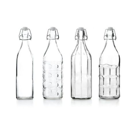 Botella Cristal Vintage Surtidas Ibili