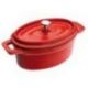 Mini Cocotte Oval Roja Ibili