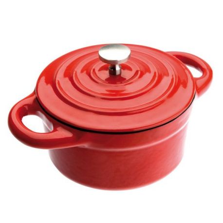 Mini Cocotte Redonda Roja Ibili