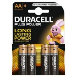 Pila Alcalina Duracell Plus Power Lr 06 4 Unidades