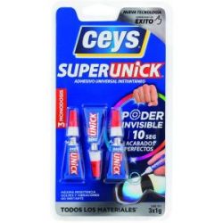 Adhesivo Superceys Unick 3 Monodosis 1 g Ceys
