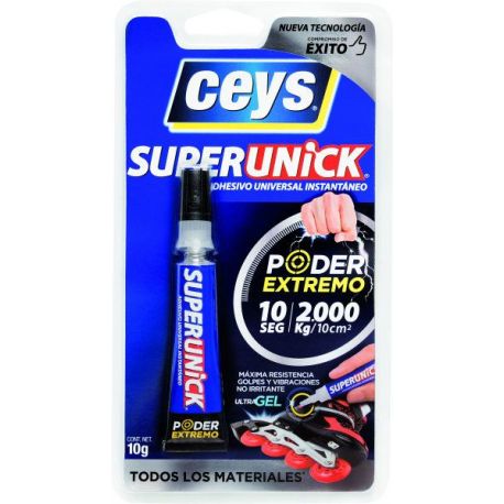 Adhesivo Superunick Poder Extremo 10 g Ceys