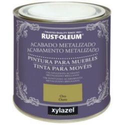 Pintura para Muebles Chalky Metalizada Oro Xylazel