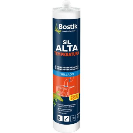 Silicona Neutra Alta Temperatura Bostik 280 ml