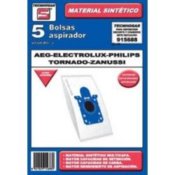 Bolsa Aspirador Aeg Electrolux 5 Unid Sintetica