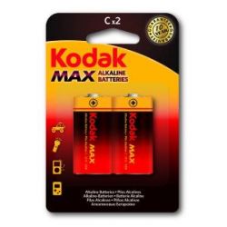 Pila Alcalina Max 1.5 V Lr14 2 Unidades Kodak