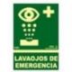 Señal Lavaojos Emergencia