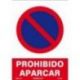 Señal Pvc Prohibido Aparcar 21X30 Cm