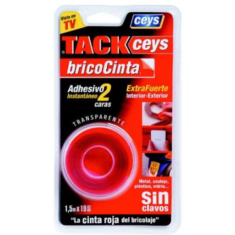 Tackceys Bricocinta Transparente 1,5X19