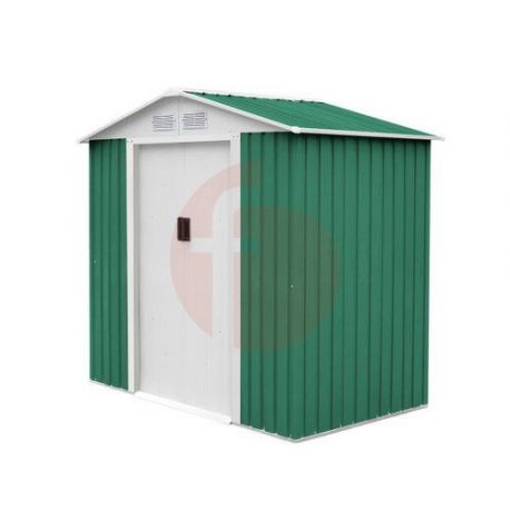 Caseta Metálica Yorkshire Verde 2,43 M2