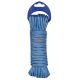 Cuerda Polipropileno 4Mm Texturada Azul/Blanco