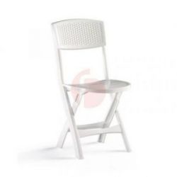 Silla Plegable Mistral Blanco de Idea