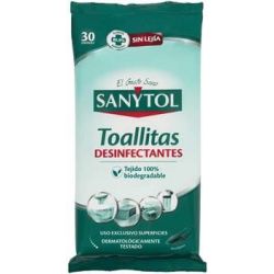 Sanytol Toallitas Desinfectantes 30 Unidades