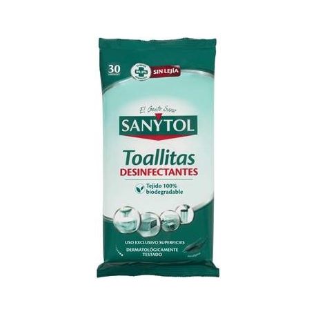 Sanytol Toallitas Desinfectantes 30 Unidades