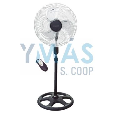 Ventilador Pie Metalico 50Cm 70W + Mando Distancia