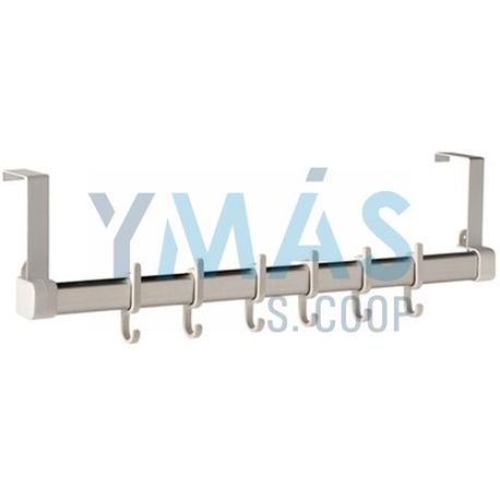 Percha Colgador Puerta Blanca 55Cm