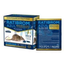 Raticida Ratibrom Azul Uso Domestico