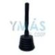 Desatascador Pvc Fuelle Negro 11Cm