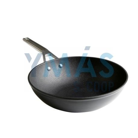 Wok Aluminio Forjado Eco Steel 28Cm