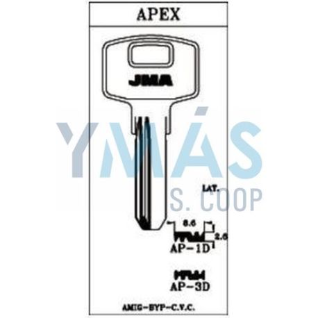 Llave Ap-1D