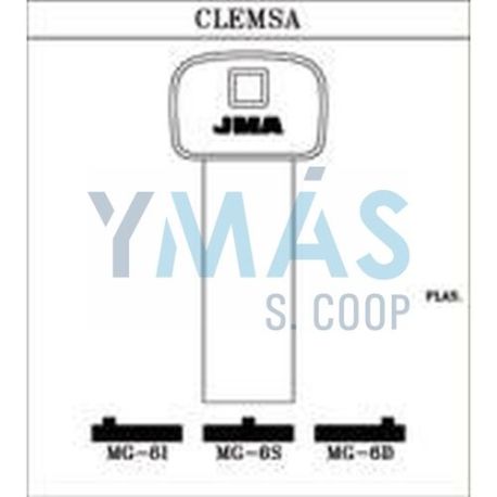 Llave Altuna Mg-6S Magnetica Plastico