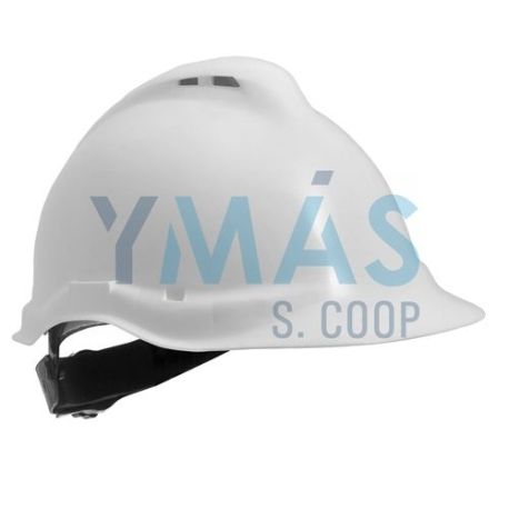 Casco Obra Jumbo Con Rosca Blanco