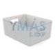 Cesta Ordenacion 16L Blanca 16X38.5X29.4