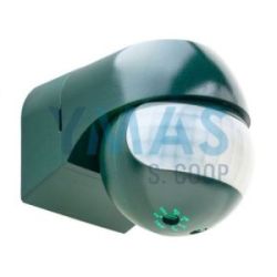 Detector De Movimiento Pared Pir 180§ Verde