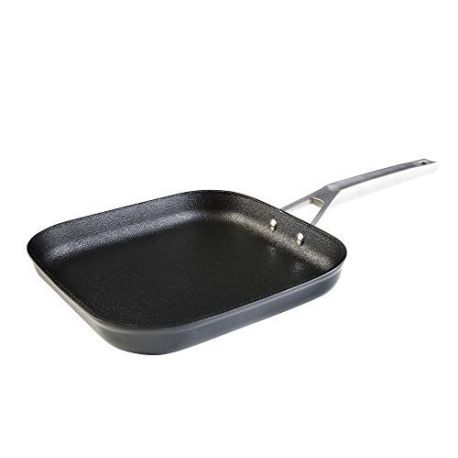 Grill Liso Aluminio Fundido Eco Steel 26Cm