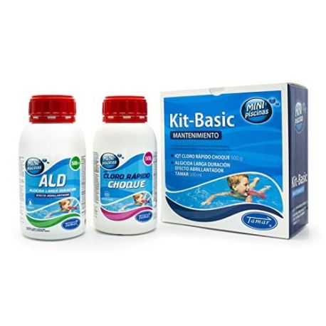 Kit Minipiscinas 500Ml (Cloro Choque+Algic.Abrilla