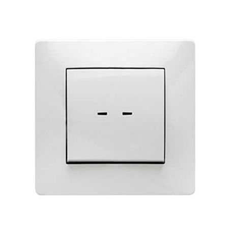 Pulsador Luminoso 10 A 250 Blanco Habitat 15