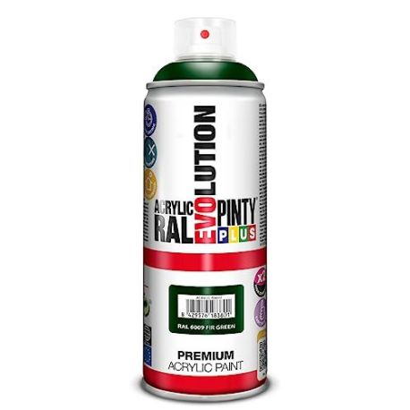 Pintura Spray Acrilica Ral 6009 Verde 400Ml