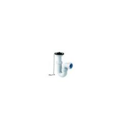 Sifon Curvo Lavabo Bide S-90 1 1/2X63Mm C/Valvula