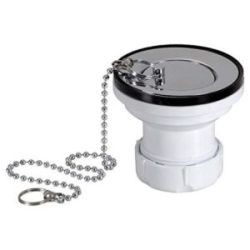 Valvula Lavabo Bide 1-1/2" Tapon Cromado 63Mm S35