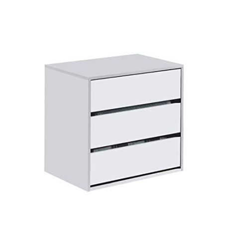 Cajonera Arc 3 Cajones Blanco 60X57X44Cm