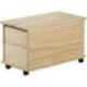 Baul Ruedas 73X39X43,5Cm Madera