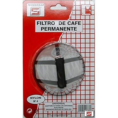 Filtro Café Permanente Nylon N º 4