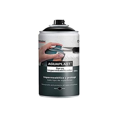 Spray Impermeabilizador Aguaplast 400Ml Negro