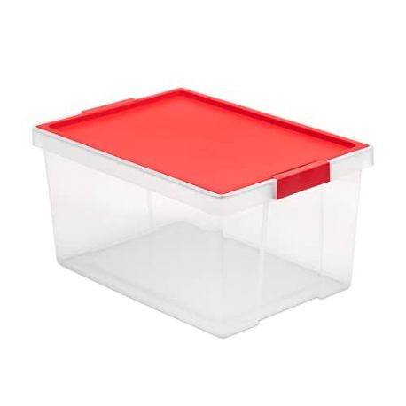 Caja Multiuso 35L Roja Tatay