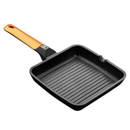 Grill Rayas Efficient Orange 28Cm