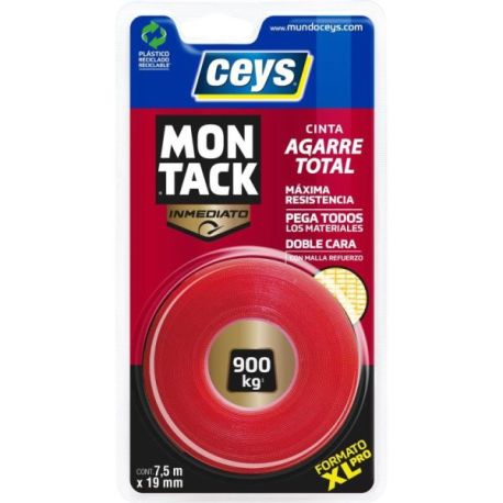 Cinta Doble Cara Montack Pro 7,5Mx19Mm