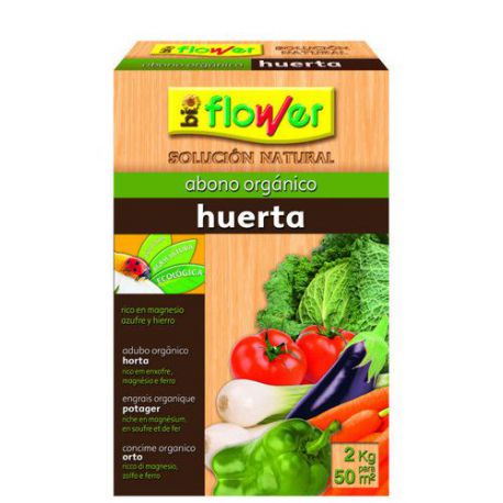 Abono Orgánico para Huerta Bioflower